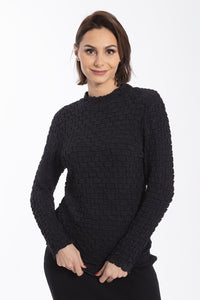 STATIC TEXTURED BUBBLE TOP