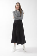 STATIC GINGHAM TURTLENECK