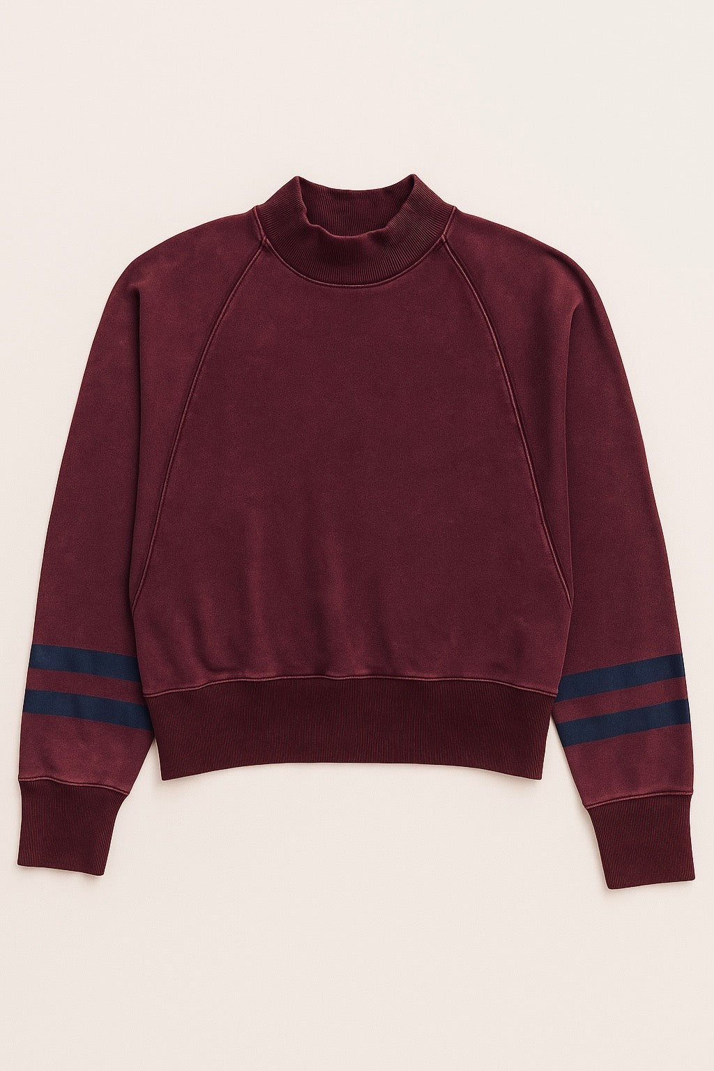 Monn Stripe Detail Sweatshirt