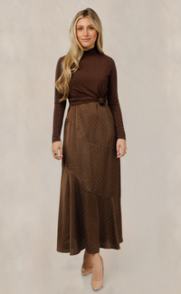 WEEKEND STUDDED TURTLENECK & JUMPER SET