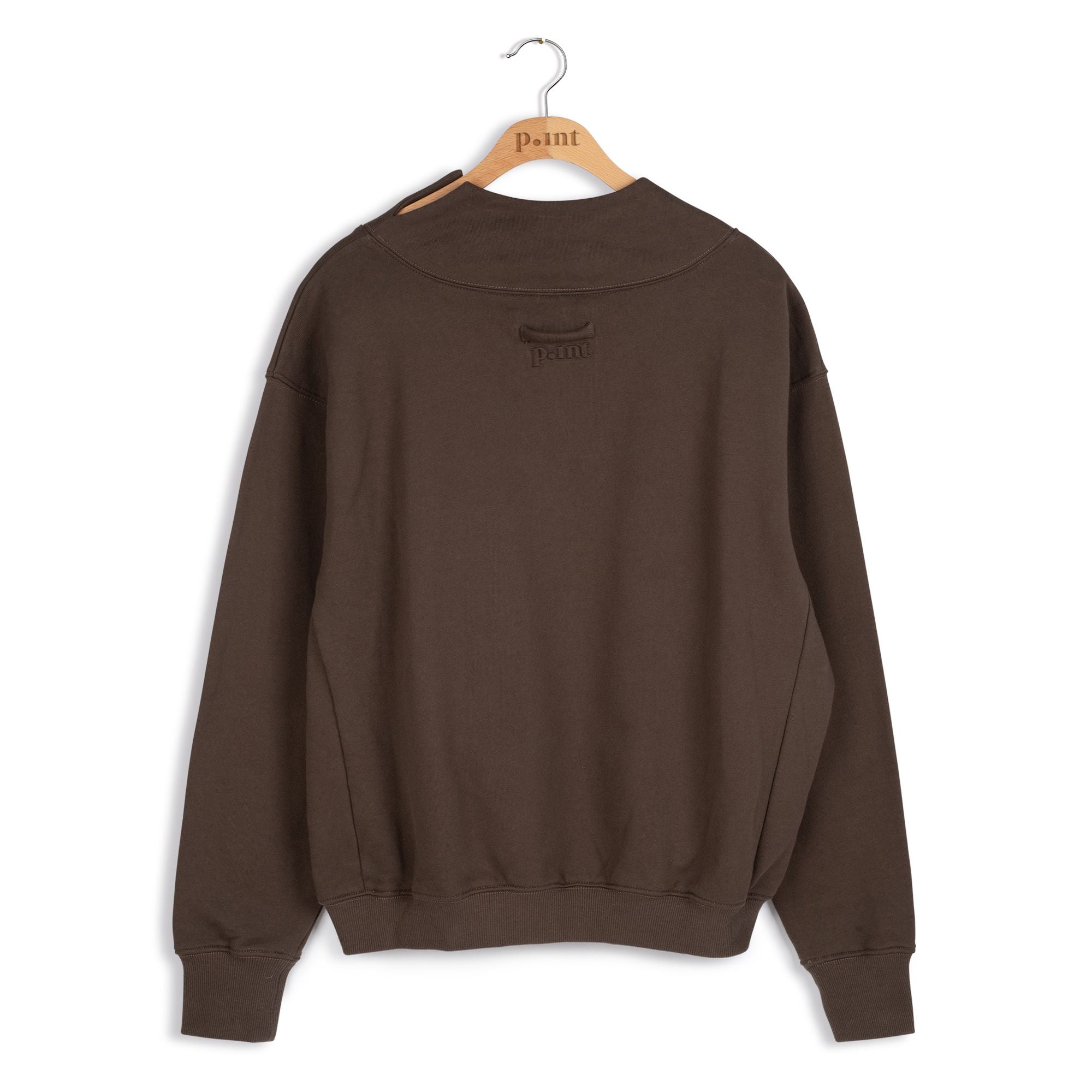 POINT SWEATS COLLAR TOP