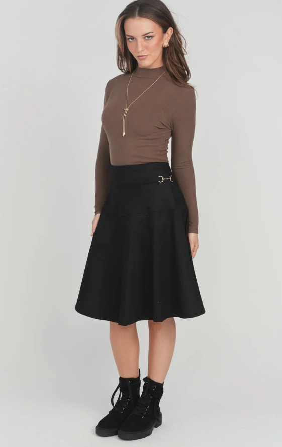 LUNELLA ALURA DOUBLE SIDE BUCKLE SKIRT