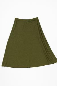THIRD ALINE RIBBED SKIRT