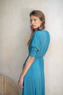 THIRD JERSEY WRAP DRESS