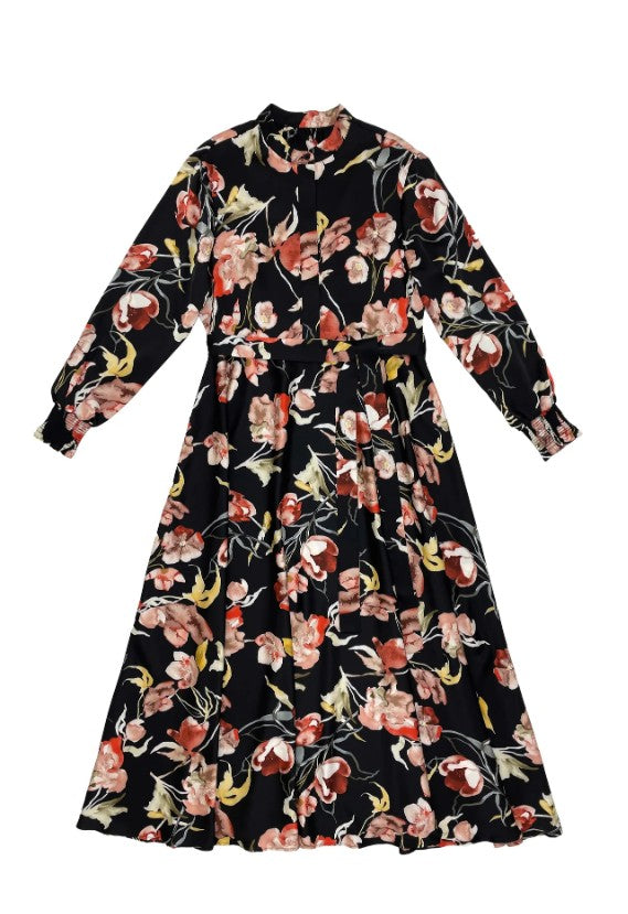 UNAYA TINA FLORAL DRESS