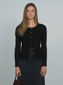 POINT TINY CABLE CARDIGAN