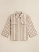 PINK MARTINI LISA STRIPED TOP
