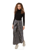 WEEKEND PLAID TIE SKRIT