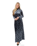 DONNA BELLA FLORAL VELVET DRESS SET