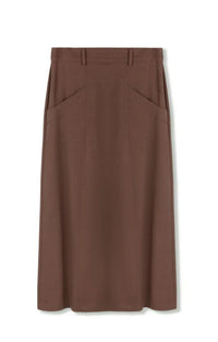 POINT TWILL POCKET SKIRT