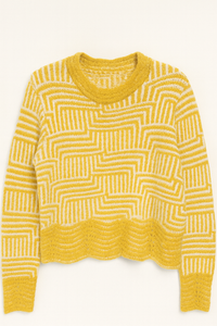 ONE COLLECTIVE CREWNECK TEXTURED SWEATER