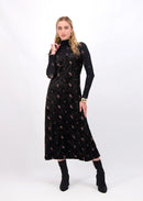 POPPY EMBROIDERED BOUQUET SLIP DRESS