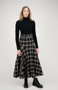 ELLE OH ELLE VIVA SKIRT IN PLAID