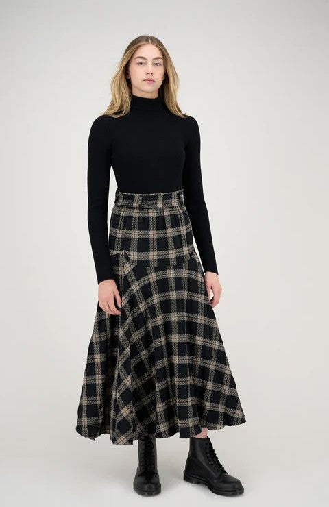 ELLE OH ELLE VIVA SKIRT IN PLAID