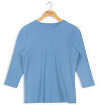 POINT 3/4 V-NECK TEE