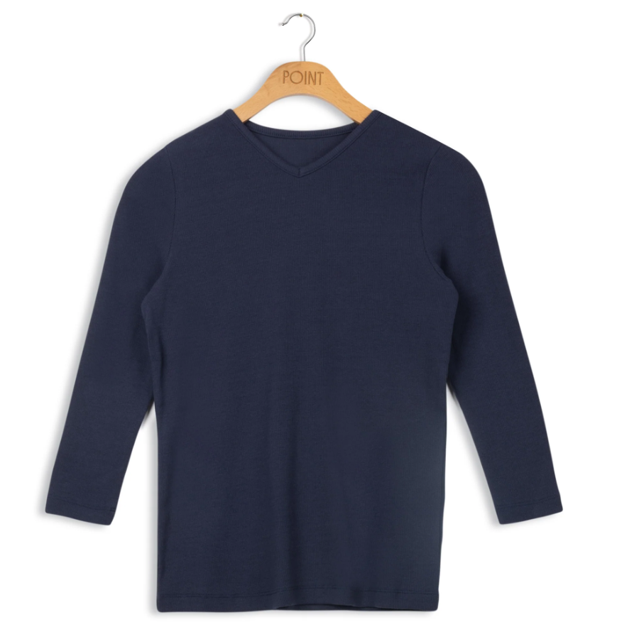 POINT 3/4 V-NECK TEE