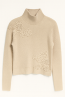 EPIK EMBROIDERED TURTLENECK SWEATER