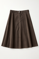 EPIK THICK FLARE SKIRT W ZIP