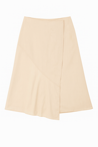 ARGYLE WRAP MIDI SKIRT