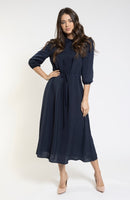 WEEKEND BASIC BACK-PULLSTRING DRESS