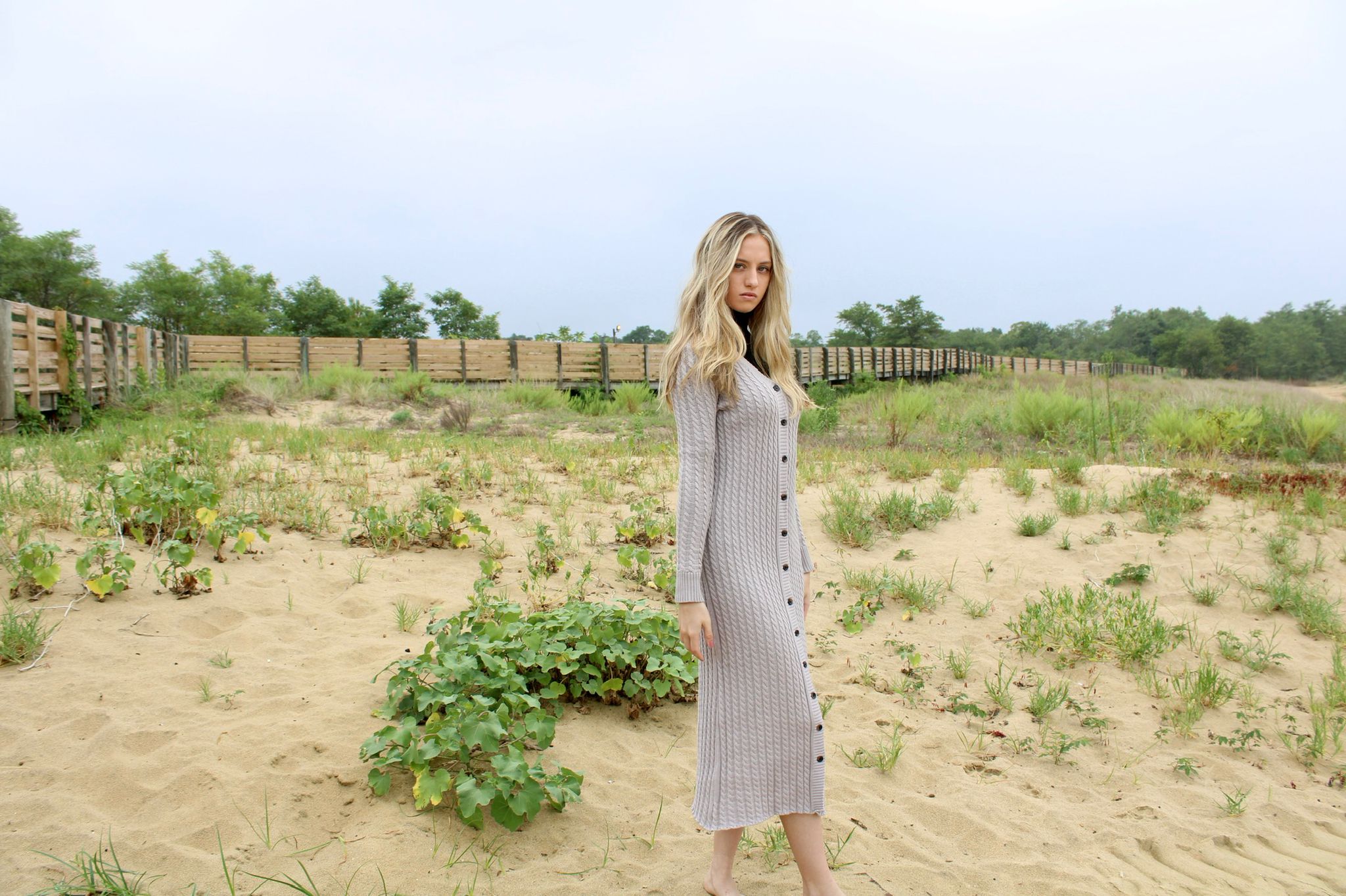 KUO LONG CABLE CARDI