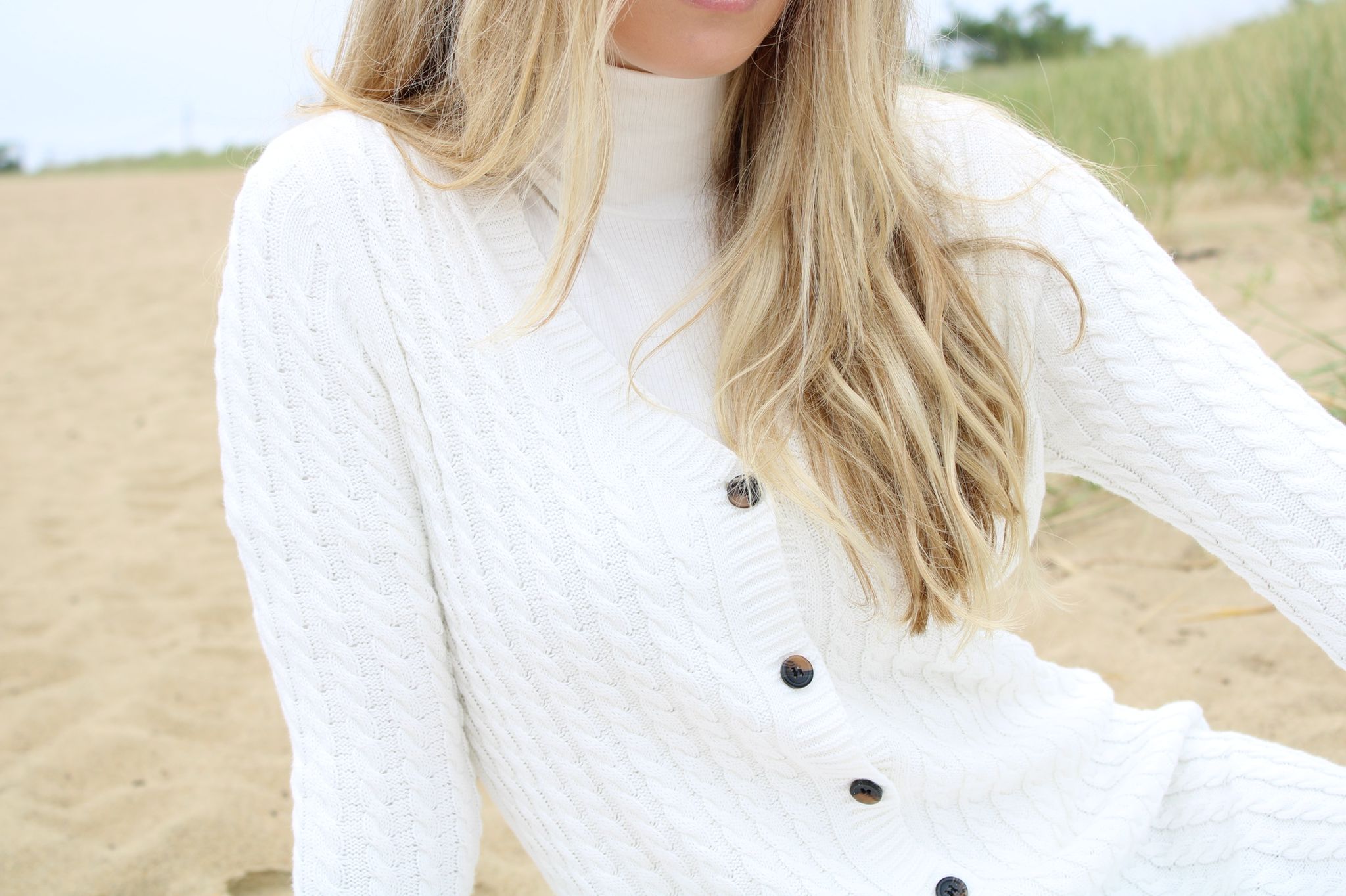 KUO LONG CABLE CARDI