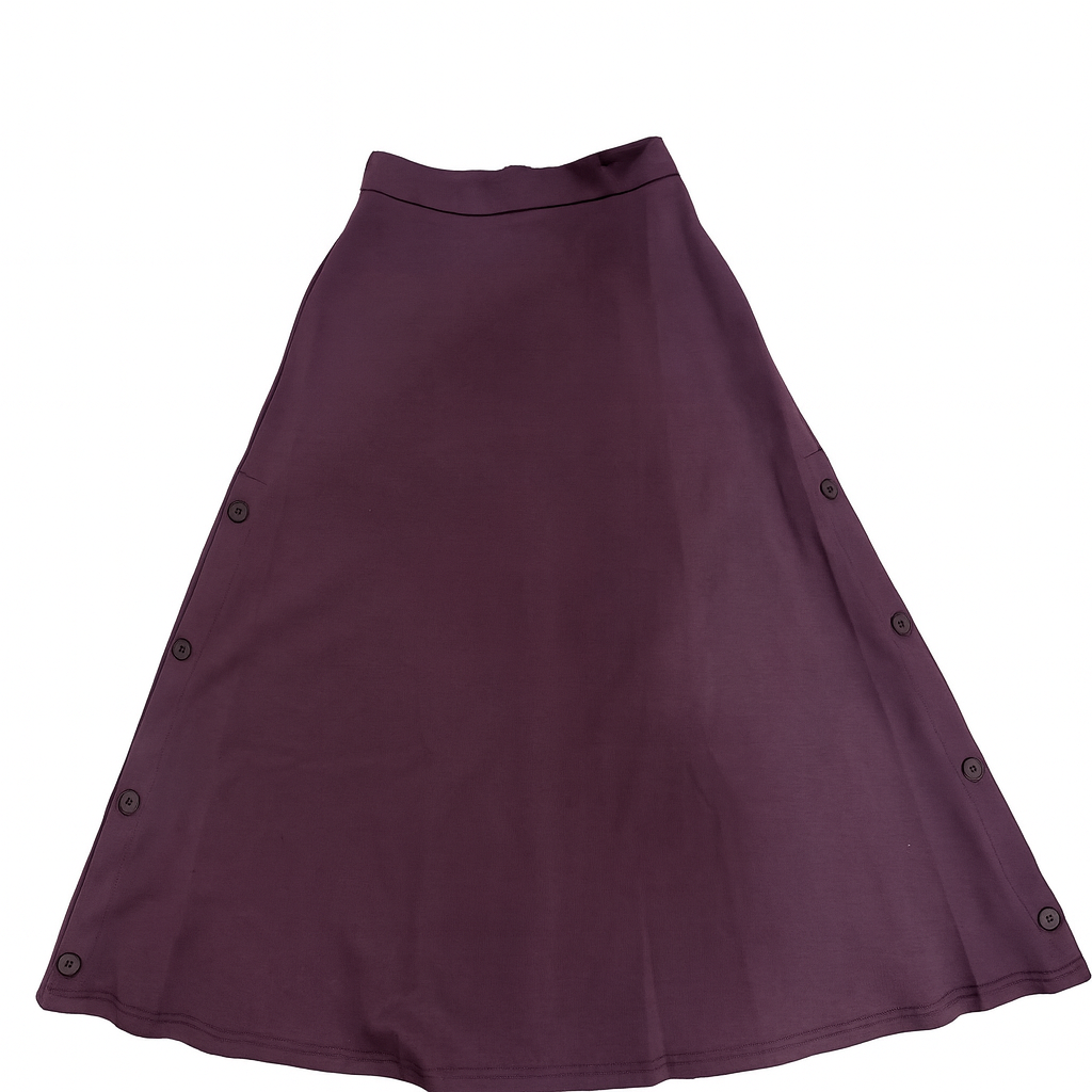 MCQUEEM SKIRT  W BUTTON SIDE