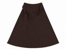 MCQUEEM V YOLK BELTED SKIRT