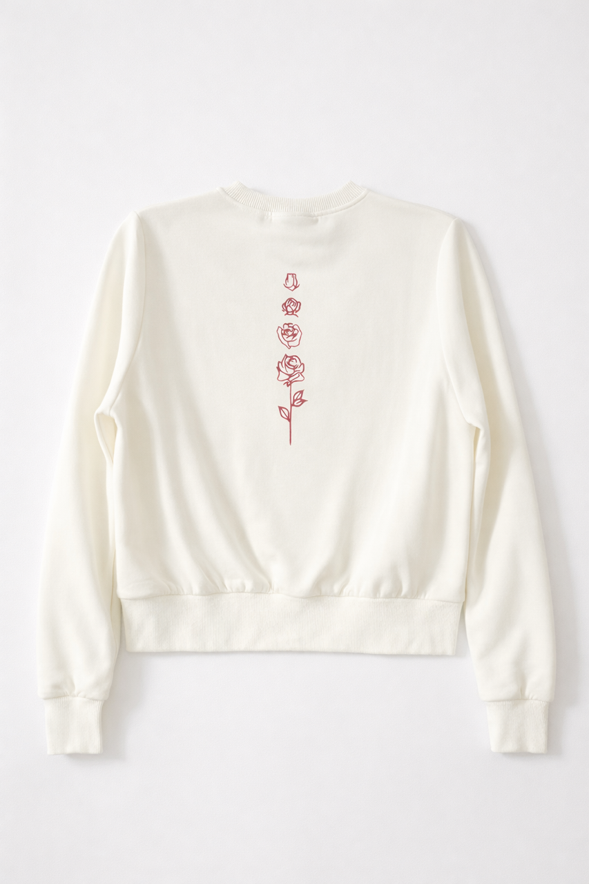ERMANNA PRINTED SWEATSHIRT  W POCKET