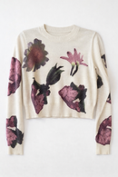 ERMANNA PRINTED KNIT TOP