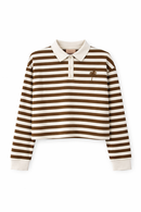 ERMANNA STRIPED SHIRT W COLLAR