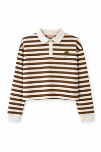 ERMANNA STRIPED SHIRT W COLLAR