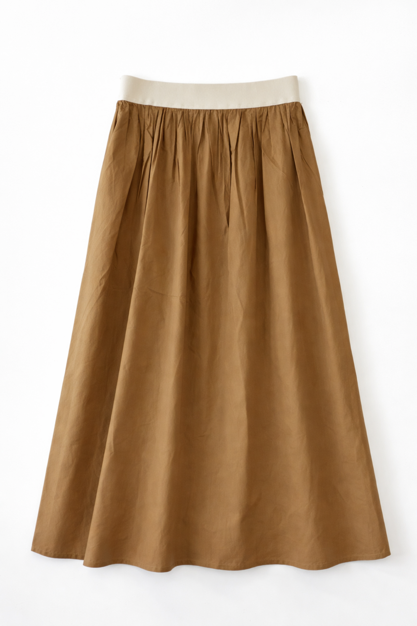 ERMANNA A-LINE SKIRT W ELASTIC WAIST