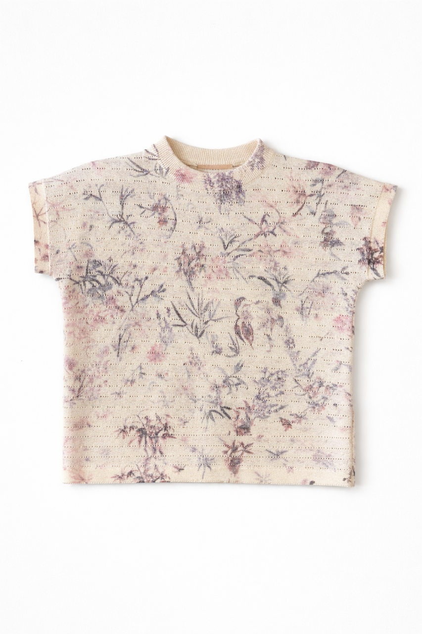 ERMANNA PRINTED KNIT VEST