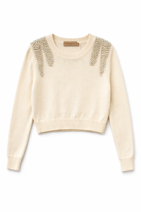 ERMANNA PEARL KNIT TOP