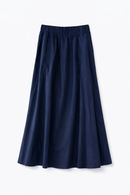 ERMANNA A-LINE SKIRT W ELASTIC WAIST & POCKETS