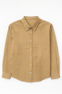 AUREUM STRIPED OVERSIZED SHIRT