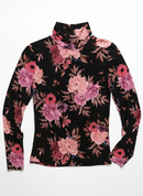 KUO Printed Turtleneck