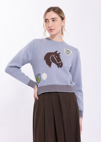 CONCEPT HORSE CREWNECK SWEATER