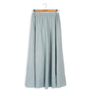 POINT LINEN GORED MAXI SKIRT
