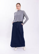 KNITTED SIDE TIE MOCKNECK VEST