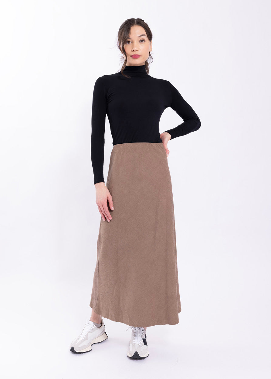 LATITUDE SUEDE SKIRT