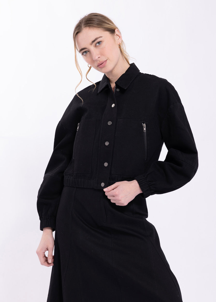 LATITUDE CROPPED JACKET