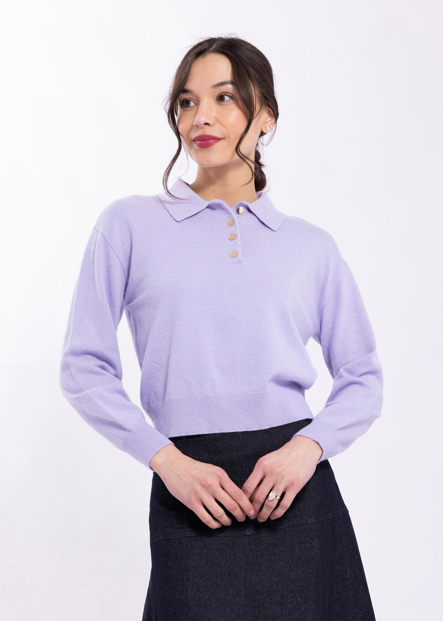 LATITUDE POLO SWEATER