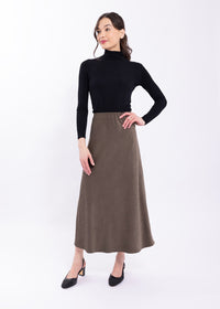 LATITUDE CUPRO BIAS SKIRT