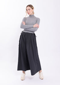 LATITUDE SIDE DRAWSTRING WAIST SKIRT