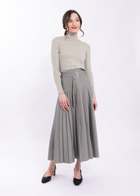 MONN BASIC KNIT JERSEY TURTLENECK