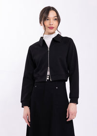 MONN POLO ZIP UP SWEATSHIRT