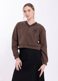 MONN V-NECK SWEATSHIRT
