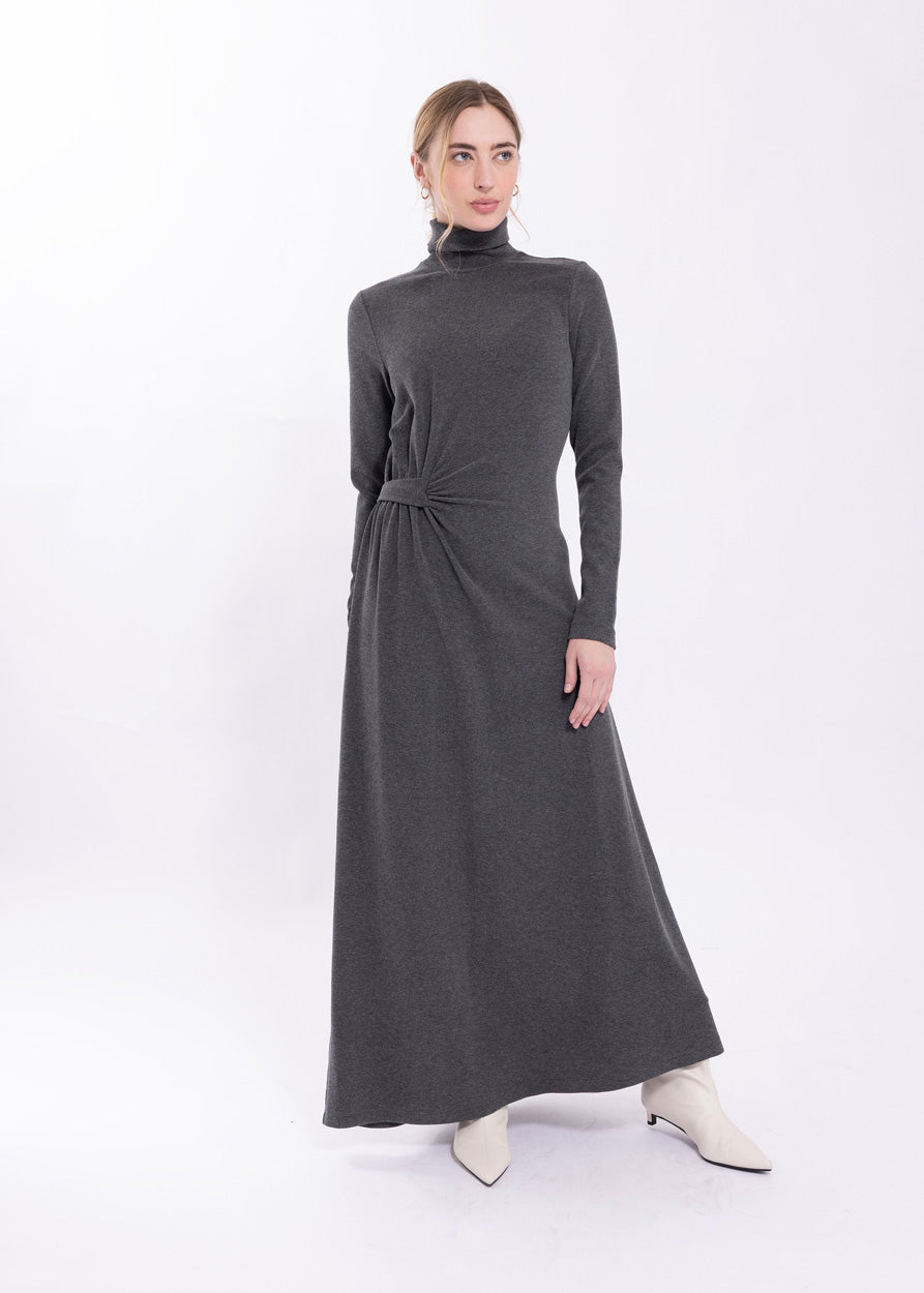 MAPLE & CLIFF SIDE RUCHED DRESS